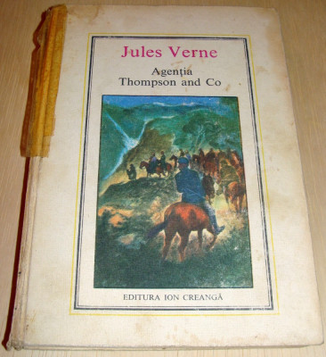 Agentia Thompson and Co - Jules Verne / nr.33 foto