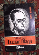 Viata lui Lucian Blaga / Ion Balu Vol. 3 foto