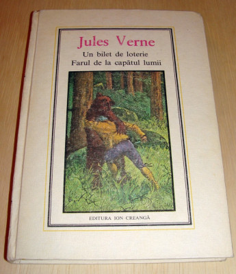 Un bilet de loterie / Farul de la capatul lumii - Jules Verne / nr. 9 foto