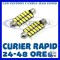 BEC AUTO LED LEDURI SOFIT FESTOON C5W C10W 41 mm 12 SMD 5730 CANBUS FARA EROARE