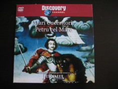 Mari cuceritori: Petru cel Mare- DVD foto
