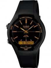 Ceas Casio unisex cod AW-90H-9EVDF - pret 189 lei; NOU; ORIGINAL foto