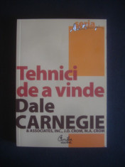 DALE CARNEGIE - TEHNICI DE A VINDE {2008} foto