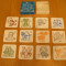 Set 12 suporti pahare ,semne zodiacale,zodii,plastic melaminat Germania