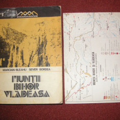 Muntii Bihor-Vladeasa - monografie montana- M.Bleahu,S.Bordea - cu harta