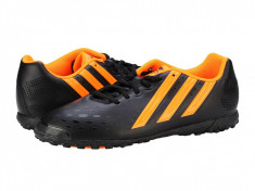 Ghete fotbal barbati Adidas Performance FF X-ITE black-solzes-solzes F32528 foto