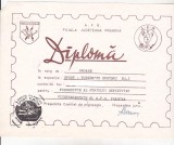 Bnk fil Diploma Expozitia filatelica Sport-Turism Busteni 1985