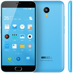 Smartphone Meizu M2 Note 16GB 4G Dual Sim Blue foto