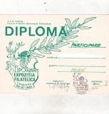 Bnk fil Diploma Expozitia filatelica ExpoFauna Timisoara 1981