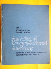 AN ATLAS OF CROSS SECTIONAL ANATOMY foto