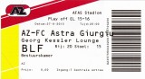 Bilet meci fotbal AZ ALKMAAR - ASTRA GIURGIU 27.08.2015 Europa League