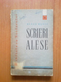 N3 SCRIERI ALESE - Alecu Russo, 1959