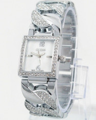 CEAS DAMA GUESS CELEBRATING ELITE2 SILVER&amp;amp;DIAMONDS EDITION-SUPERB-COLECTIE 2016 foto