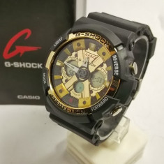 CASIO G-SHOCK GA 200, Black-Gold Edition foto