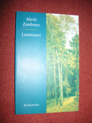 Maria Zambrano - Luminisuri foto