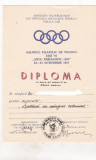 Bnk fil Diploma Expozitia filatelica Anul preolimpic 1987 Iasi