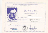 Bnk fil Diploma Expozitia filatelica N Tonitza 100 ani nastere Birlad 1986