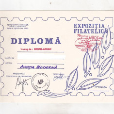 bnk fil Diploma Expo fil 75 ani zbor A Vlaicu la Lugoj 1987