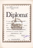 bnk fil Diploma Expozitia filatelica Mediensfila 84 Medias