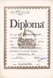 Bnk fil Diploma Expozitia filatelica Mediensfila 84 Medias