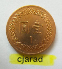 Moneda 1 yuan - Taiwan (*cod 686) a.UNC foto