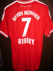 Tricou fotbal Bayern Munchen adidas Ribery foto