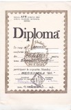 Bnk fil Diploma Expozitia filatelica Mediensfila 82 Medias