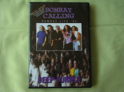 DEEP PURPLE - Bombay Calling &amp;#039;95 Live - DVD Original foto
