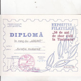 Bnk fil Diploma Expo fil 50 de ani de zbor civil Timisoara 1985