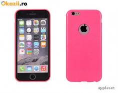 Husa iPhone 4 4S TPU 0.3mm Pink foto