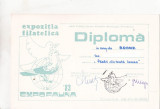 Bnk fil Diploma Expozitia filatelica Expofauna 83 Timisoara