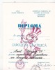 Bnk fil Diploma Expozitia filatelica Anul olimpic 84 Targoviste (2)