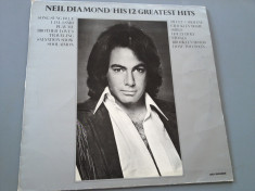 NEIL DIAMOND - HIS 12 GREATEST HITS (1974/ MCA REC /RFG ) - DISC VINIL/VINYL/POP foto