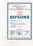 Bnk fil Diploma Expozitia filatelica Omagiu PCR Ploiesti 1981 (2)