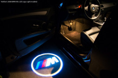 Set 2x Proiector LED LOGO ///M BMW masina pentru portiere, sigla ///M BMW foto