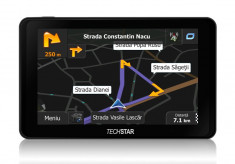 GPS Auto 5&amp;quot; TECHSTAR GoTrack HD Navigatie 36GB AUTO CAMION IGO 3D Full EU+RO foto