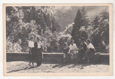 bnk cp Herculane - Muncitori la odihna - QSL YO9AEL 1965 foto