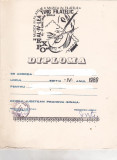 Bnk fil Diploma Expozitia filatelica Muzica in filatelie Sinaia 1989