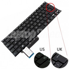 Tastatura Laptop Asus VivoBook S200LI2365E layout UK + CADOU foto