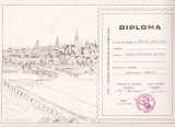 bnk fil Diploma Expozitia filatelica Hermann Oberth Sibiu 1994