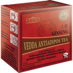 Ceai Antiadipos Cu Ginseng 30 Dz Vedda foto