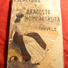 V.Demetrius - Dragoste neimpartasita - Nuvele - Ed.IIa revazuta 1920