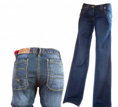 Blugi dama - bootcut - indigo - FARMS CLAIRE W 26,27,28,29,30,31 (Art. 174-187) foto