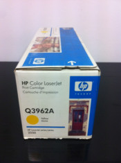 Cartus HP Q3962A Yellow NOU foto