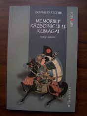 Memoriile razboinicului Kumagai - Donald Richie (Humanitas, 2009) foto