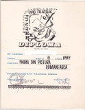 Bnk fil Diploma Expozitia filatelica Muzica in filatelie Sinaia 1989