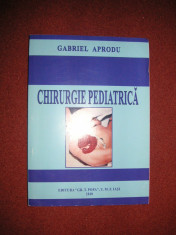 Chirurgie pediatrica - FGabriel Aprodu foto