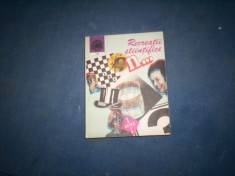 RECREATII STIINTIFICE