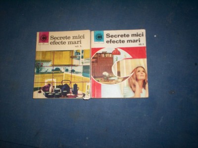 SECRETE MICI EFECTE MARI foto
