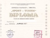 Bnk fil Diploma Expozitia filatelica Sport-Turism Vatra Dornei 1983